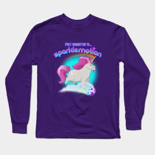 Sparkle Motion Unicorn Long Sleeve T-Shirt